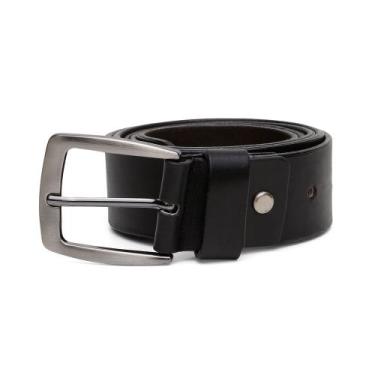 Imagem de Cinto Masculino Largo Couro 100% Ajustável Casual Social Cores - onix 