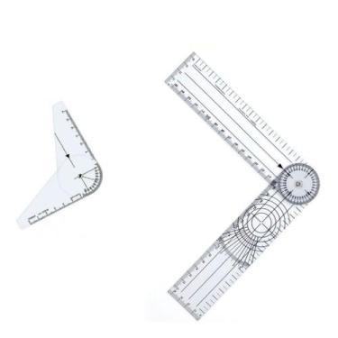 Imagem de Kit 1- Goniômetro Grande 1 - Goniometro Pequeno De Dedo - TRIDENT