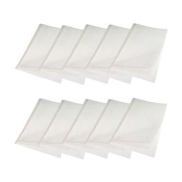 Imagem de Kit 50 Capas Encadernação Térmica Até 400 Folhas A4 Branca - IBACEMIL