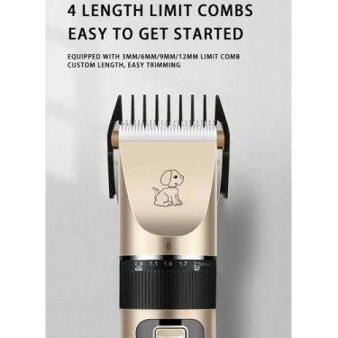 Imagem de Máquina Profissional de Tosa para Pets - Corte Preciso para Cães e Gat