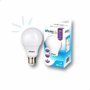 Imagem de Lampada De Led Bulbo E27 9w A60 6500k Bivolt Branco Frio - GalaxyLED