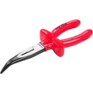 Imagem de Alicate Bico Meia Cana Curvo 8" Isolado - Vonder