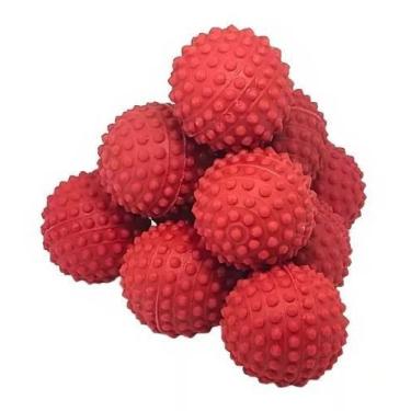 Imagem de Kit 24 Bolinha Cravo Fisioterapia Anti Stress Mão Bola Pet Massageador