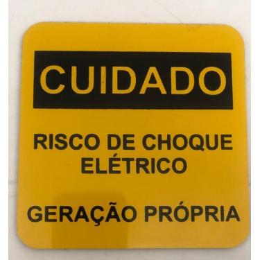 Imagem de Placa Identificadora De Sistema Fotovoltaico - ciadosoll 