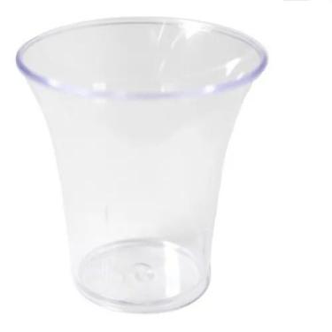 Imagem de Copo Cálice Acrílico Para Bandeja De Santa Ceia 100 Und - nacional 