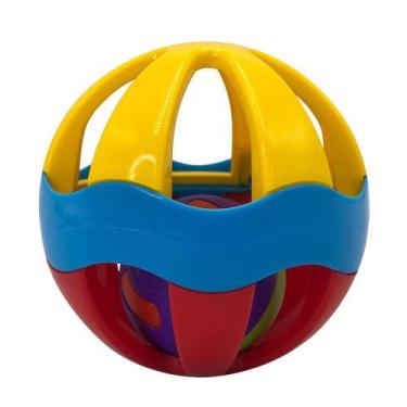 Imagem de Bolinha Chocalho Colorido - JXP BRINK