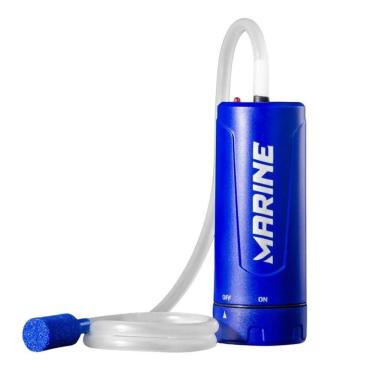 Imagem de Oxigenador Super Silent Air Pump MS-SAP Marine Sports 3 Pilhas Para Iscas Vivas