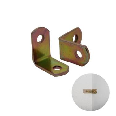 Imagem de Cantoneira L 1"x 1" X 5/8" Reforçado Bicromatizado - Bredal