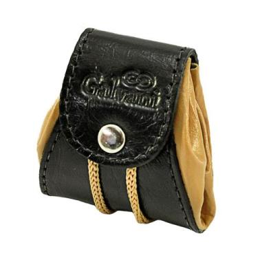 Imagem de Porta Moedas Feminino Platina em Couro 733 Galvani, Preto