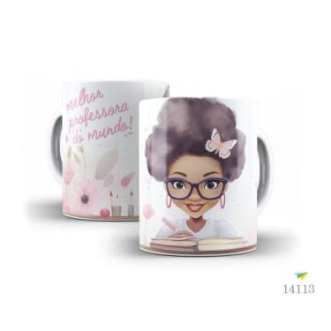 Imagem de Caneca dia dos professores floral 26 - LiveSub