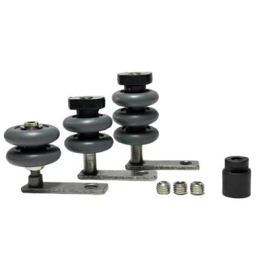 Imagem de Kit Roldanas Deslizante Soft Teflon Envidraçamento - Shopping da Sacad