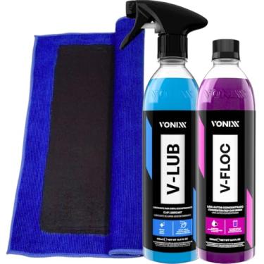 Imagem de Toalha Clay Bar Vonixx Descontaminante V-lub 500ml V-floc
