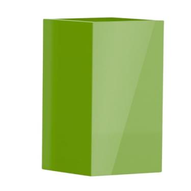 Imagem de Vaso Fibra De Vidro Quadrado Texas M 65cm Vietnamita Grande Decorativo (Verde Claro)