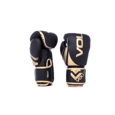 Imagem de Luva de boxe/muay thai vollo preta/dourada 10 oz training