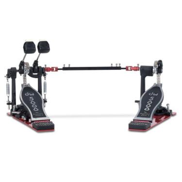 Imagem de Drum Workshop Pedal De Bumbo Duplo Dw Lefty 5000 Series Delta Iii Turbo Com Estojo