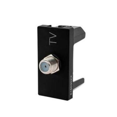 Imagem de Tomada Módulo TV Pial Plus+ Preto - Pial Legrand