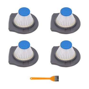 Imagem de Substituição de filtro de vácuo HLVCF10 compatível com aspirador de pó manual série Black e Decker Dustbuster AdvancedClean & Reviva (pacote com 4)