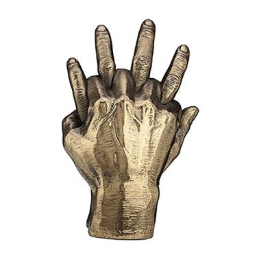 Imagem de Fenteer Estátuas entrelaçadas à mão de resina estátuas ornamento escultura elegante decoração de mesa estátua de casa estante sala de estar decoração de hotel bar