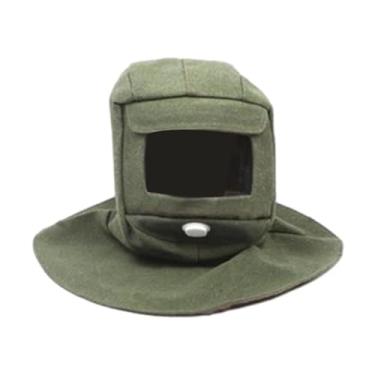 Imagem de ＡＷＨＡＯ Capuz de areia Capuz de areia Capuz de capuz Tampa de poeira Equipamento Profissional Anti -poeira Máscara de areia de areia para pó para pintura DIY