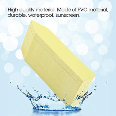 Imagem de 100 Peças Etiquetas de Sementes de Plantas de Plástico Marcador de Pote Berçário Jardim Estaca Etiquetas Brancas (Amarelo)