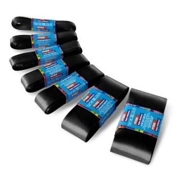 Imagem de 100mts Kit Fita De Cetim Mimosa N.2 10mm X 10 Mts C/10 Un Pç - Fitas R