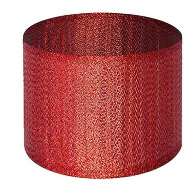 Imagem de 10m Fita Natal Metal Aramada 35mmx10m Varias Cores com 01 rolo - Fitas