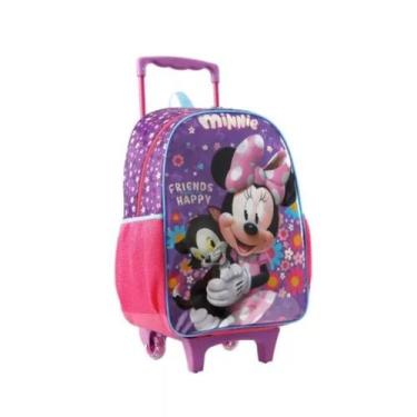 Imagem de Mochila Rodinhas Minnie Mouse P14 X1 Luxcel Original