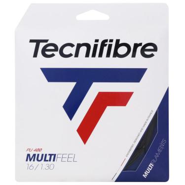 Imagem de Corda Tecnifibre Multifeel 16 1.30mm - Set Individual - Preta