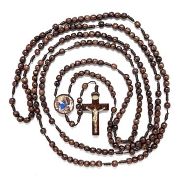 Imagem de Rosário em Madeira 4 Terços - 20 Dezenas