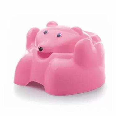 Imagem de Troninho Penico Vaso Desfralde Sanitário Infantil Rosa - Cajovil - caj