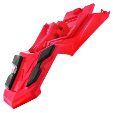 Imagem de Rabeta Traseira Pro Tork Nxr 160 Bros 2015 2016 2017, Único, VERMELHO 