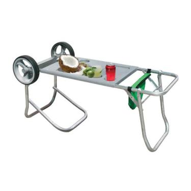 Imagem de Carrinho de Praia com Avanco para Caixa Termica Botafogo - Botafogo La