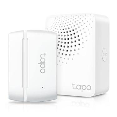 Imagem de Kit inicial de sensor de contato TP-Link Tapo T110 + Hub H100