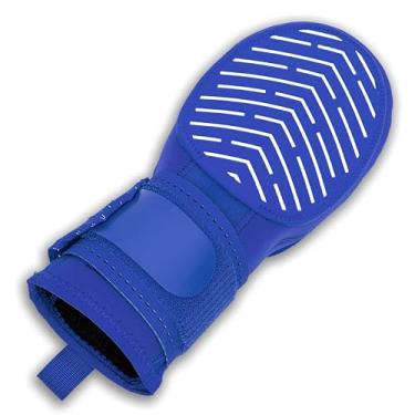 Imagem de GoSports Luvas deslizantes para beisebol e softball, tamanho jovem, luvas de corrida com base protetora para mão direita e esquerda, azul royal