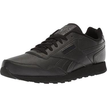 Imagem de Reebok Tênis masculino clássico Harman Run casual, EUA-preto/preto, 43