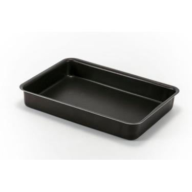 Imagem de Tabuleiro Assadeira Forma Retangular Alta Número 03 Alumínio Antiadere