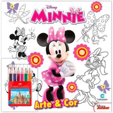 Imagem de Arte E Cor Com Lápis De Cor Minnie