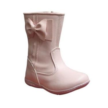 Imagem de Bota Montaria Flat Confortável Infantil Menina Baby Grugui Dia a Dia Zíper-Feminino