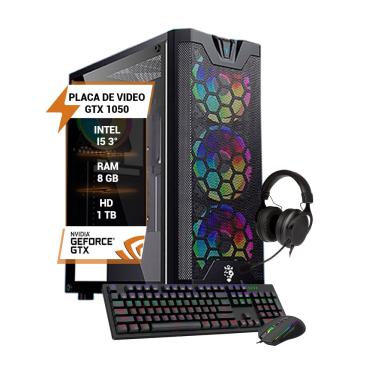 Imagem de Pc Gamer Intel Core I5 3° gtx 1050 ram 8Gb Hd 1TB ssd 120GB