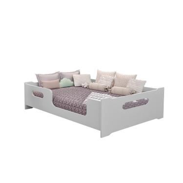 Imagem de Cama Mentossoriana Encanto Casal Branco - Gabrielli Móveis