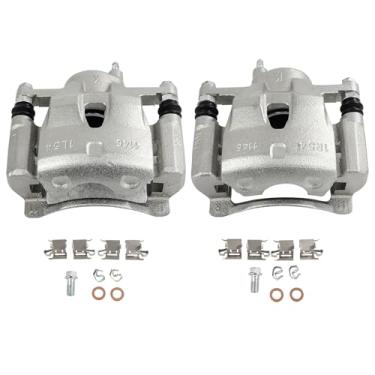 Imagem de SCITOO Pinças de freio dianteiro com suporte 19B3198 19B3199 compatível com Toyota para Yaris 2006-2018