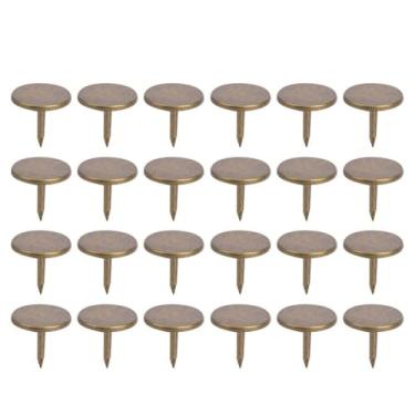 Imagem de Phefop 100pcs Estofados Unhas Unhas Unhas, Bronze de Bronze Ciano Tachas de Ferro de Estilo Antigo para sofá, Cadeira, cama. Unhas de para Artesanato de Decoração de Móveis DIY, Fácil de Instalar