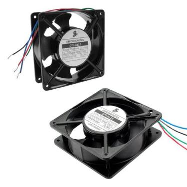 Imagem de Microventilador Cooler Ventoinha 120x120x38 110/220 bivolt - 5+