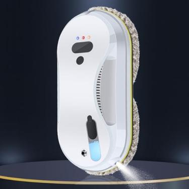 Imagem de Robô inteligente de limpeza de janelas, robô de limpeza de janelas totalmente automático, 3 modos de limpeza de janelas, limpador automático inteligente para janelas, portas de vidro, azulejos