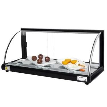 Imagem de A-VF62 - Vitrine fria Alfa 62cm Preta com 12 Gelo-X - Bivolt - Omega