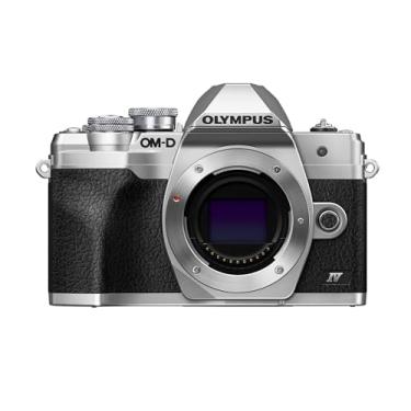 Imagem de OLYMPUS E-M10 Mark IV Silver Micro Câmera Sistema de Quatro Terços Sensor 20MP Estabilização de Imagem de 5 Eixos 4K Vídeo Wi-Fi