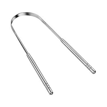 Imagem de Raspador Limpador de Língua de Inox