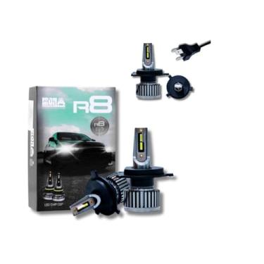 Imagem de LAMPADA FAROL LED R8 H4 (UND)