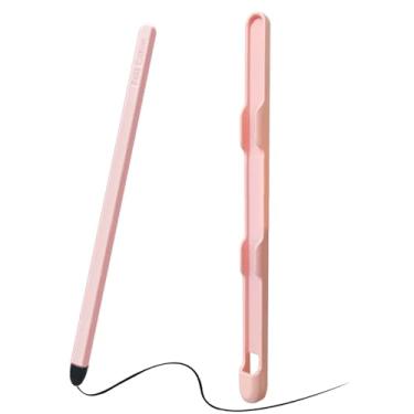 Imagem de YQODSZ Suporte para caneta Samsung Galaxy Z Fold 6/Fold 5 S e Slim Stylus, compartimento para caneta PC S fina e pastável, caneta capacitiva de ponta de silicone de alta sensibilidade para Z Fold 6/5