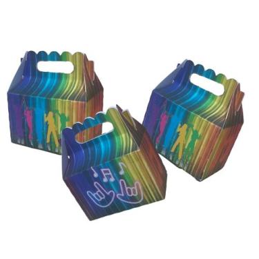 Imagem de 10 Caixinhas Neon Lembrancinha Festa - 10 Maletinhas - Kibunitinho